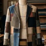 Every soul requires a different cut: Mr Moorstad's philosophy embodied in a coat of many unique patches.